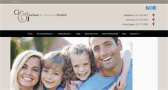 Desktop Screenshot of garlandjohnsondds.com